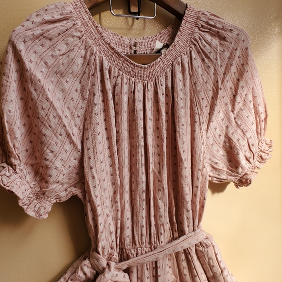 Universal Thread Pants - Striped short sleeve Jumpsuit